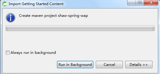New Spring Start Project